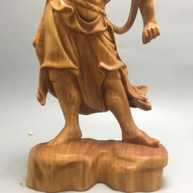 2pcs Chinese Heng Ha Two God Boxwood