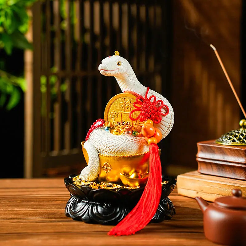 Feng Shui Spirit Snake White Snake