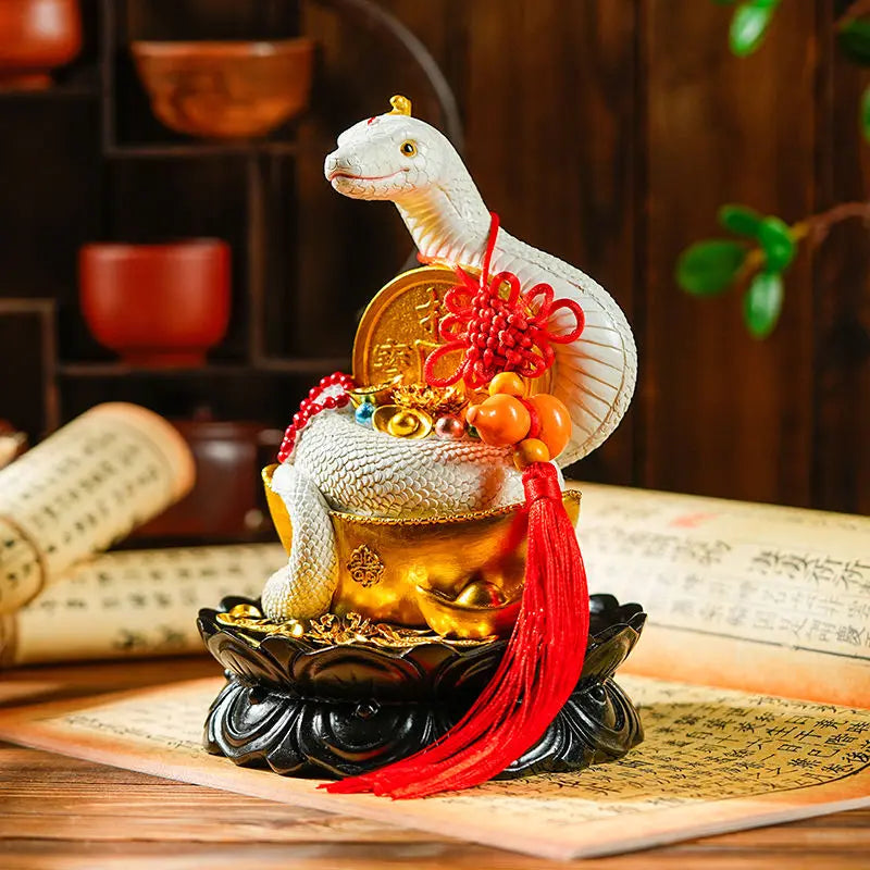Feng Shui Spirit Snake White Snake