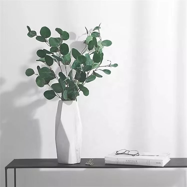 Elegant Design Geometry Fluted Design Ceramic Home Decorative Custom Flowers Vases No reviews yet