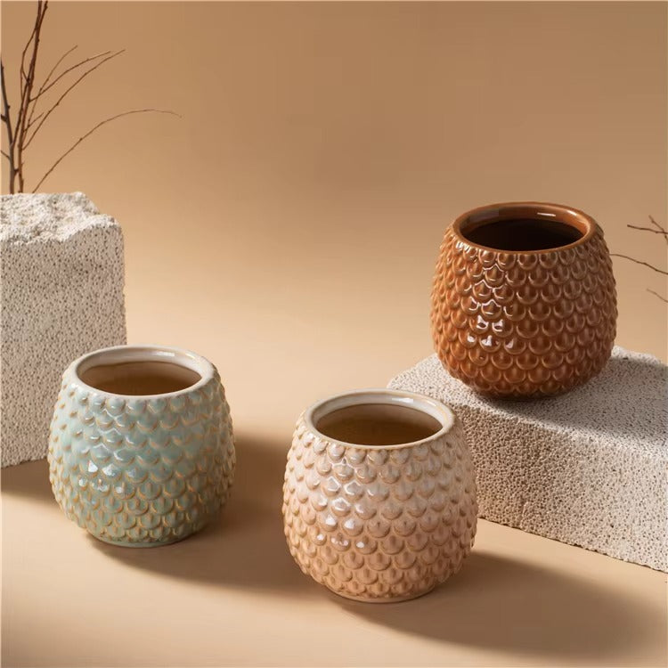 New Arrival Nordic Vase Modern Home Wedding Decoration Cylinder Embossed Ceramic Flower Vases