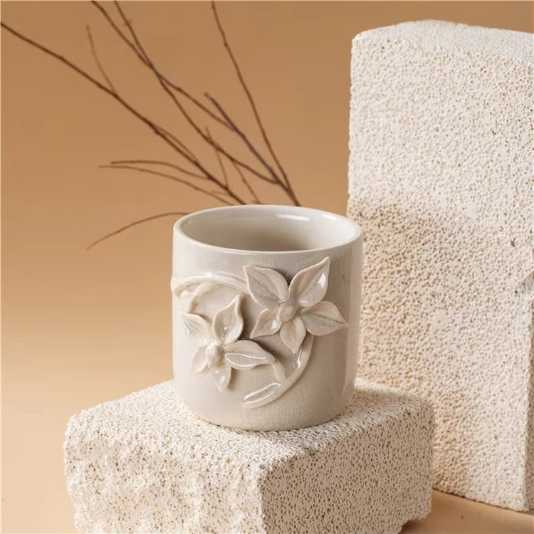 Modern Home Livingroom Decor Ornament Vase Home Wedding Decoration Nordic Ceramic Flower Vases