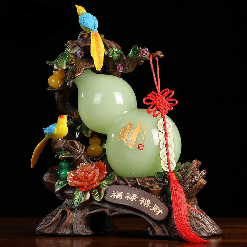 Jade Fortune Gourd Craft High-grade