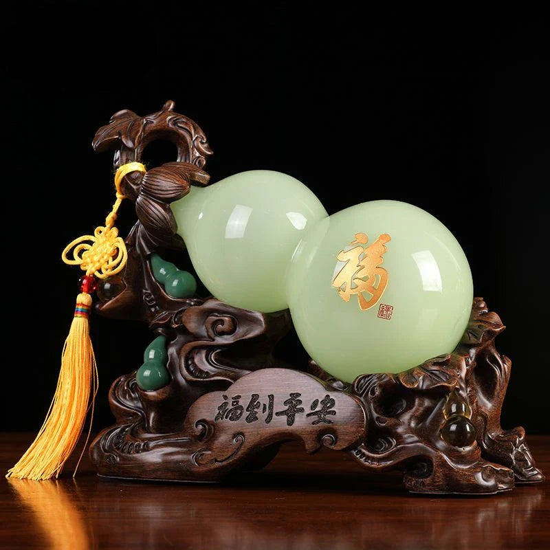 Jade Fortune Gourd Craft High-grade