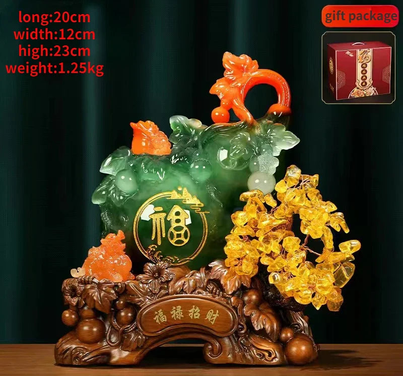 Pixiu Gourd Ornaments To Attract Money Shaking