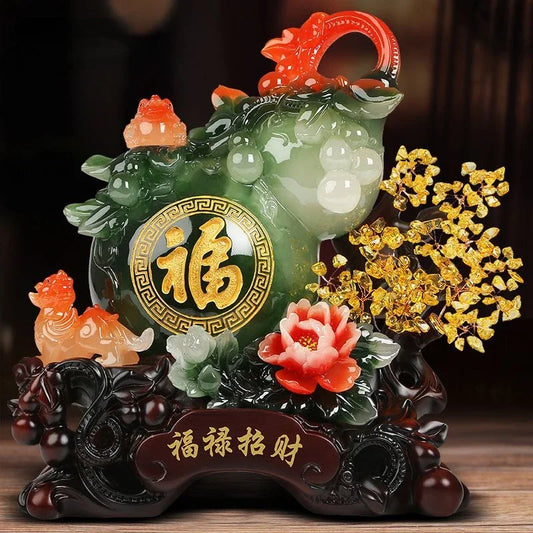 Pixiu Gourd Ornaments To Attract Money Shaking
